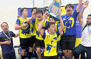 Parabéns à equipe sub-16 do Colégio Objetivo, campeã da Liga de Esportes Escolares – Série Prata!